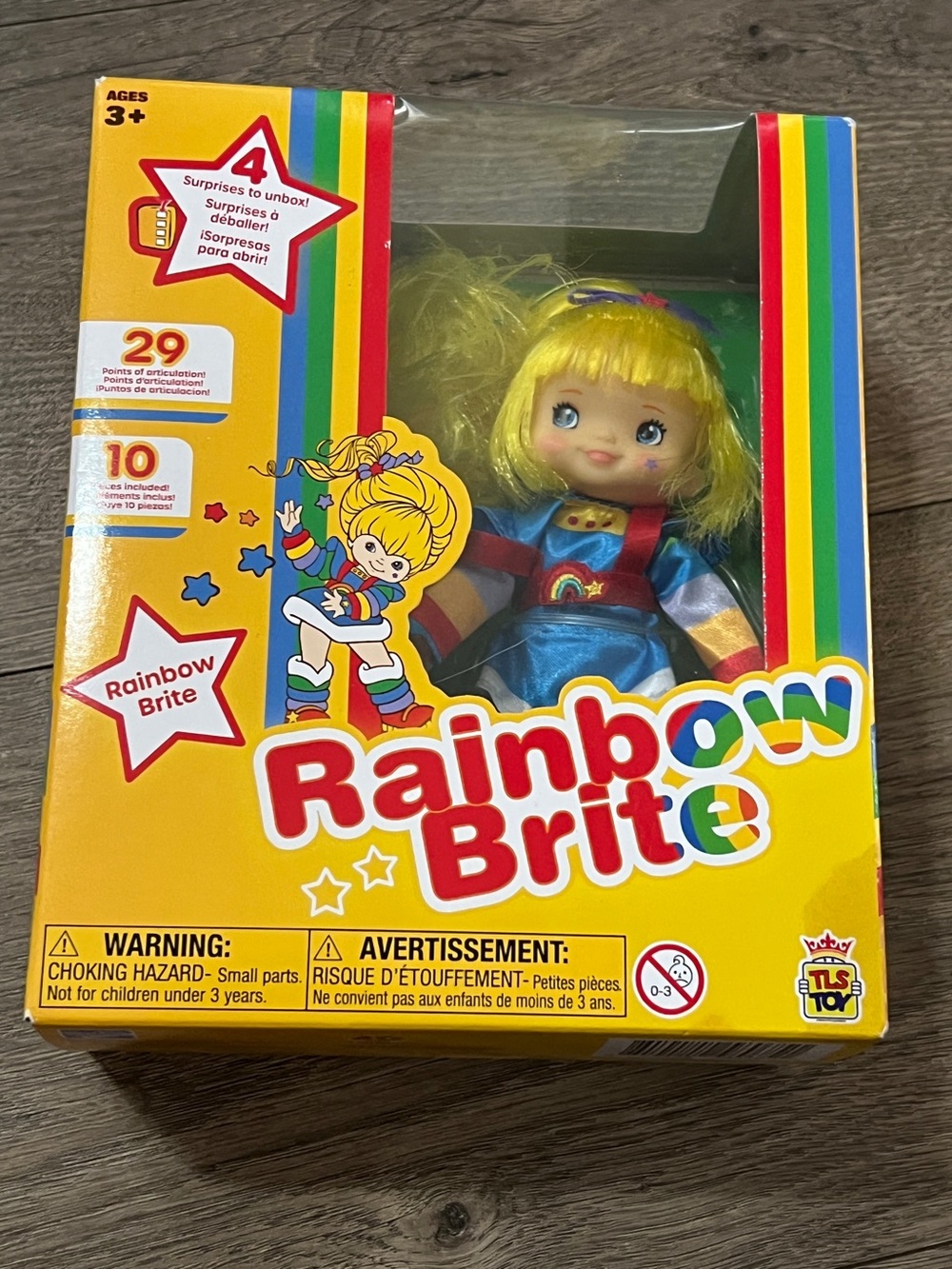 Rainbow Brite 5.5 inch Articulated Fashion Doll New
